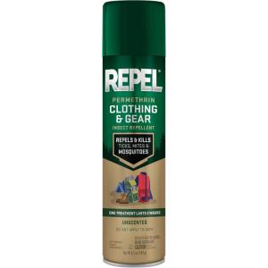 image:imageRepel Permethrin Clothing And Gear Insect Repellent 65 Ounces Aerosol Insect Repellent For Clothing And Gear Including Nets Tents Sleeping Bags And Backpacks1 Pack