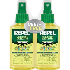 image:imageRepel PlantBased Lemon Eucalyptus Insect Repellent 4 Ounces DEETFree Pump Insect Repellent Repels Mosquitoes For 6 Hours With PlantBased Ingredients 2 Pack2 Pack