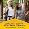 image:imageRepel Insect Repellent Sportsmen Formula 25 DEET 8125 Ounces Bonus Aerosol with 25 DEET to Repel Mosquitoes Ticks Gnats Biting Flies Chiggers and Fleas for LongLasting Protection