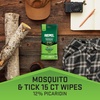 image:imageRepel Insect Repellent Mosquito amp Tick Wipes 12 Picaridin Repels Mosquitoes and Ticks for Up to 10 Hours in A Convenient Travel Wipe for WholeFamily Mosquito and Tick Protection15 Count 3 Ounces