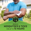 image:imageRepel Insect Repellent Mosquito amp Tick Wipes 12 Picaridin Repels Mosquitoes and Ticks for Up to 10 Hours in A Convenient Travel Wipe for WholeFamily Mosquito and Tick Protection15 Count 3 Ounces