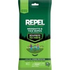 image:imageRepel Insect Repellent Mosquito amp Tick Wipes 12 Picaridin Repels Mosquitoes and Ticks for Up to 10 Hours in A Convenient Travel Wipe for WholeFamily Mosquito and Tick Protection15 Count 3 Ounces