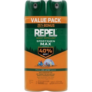 image:imageRepel Insect Repellent Sportsman Max Formula Spray Pump 40 DEET Repels Mosquitoes Ticks and Gnats Effective LongLasting Protection 40 DEET Pump Spray 6 fl Ounce8125 Ounce