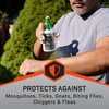 image:imageRepel 100 Insect Repellent 4 Ounces With DEET 10Hour Protection Long Lasting Insect Repellent Pump Spray Repels Mosquitoes Ticks Gnats Biting Flies Chiggers And Fleas 6 Pack4 Fl Oz Pack of 6