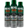 image:imageRepel 100 Mosquito and Insect Repellent 4 Ounces 98 DEET 10Hour Protection LongLasting Insect Repellent Aerosol Bug Spray Repels Mosquitoes Ticks Gnats Biting Flies Chiggers And Fleas 3 Pack